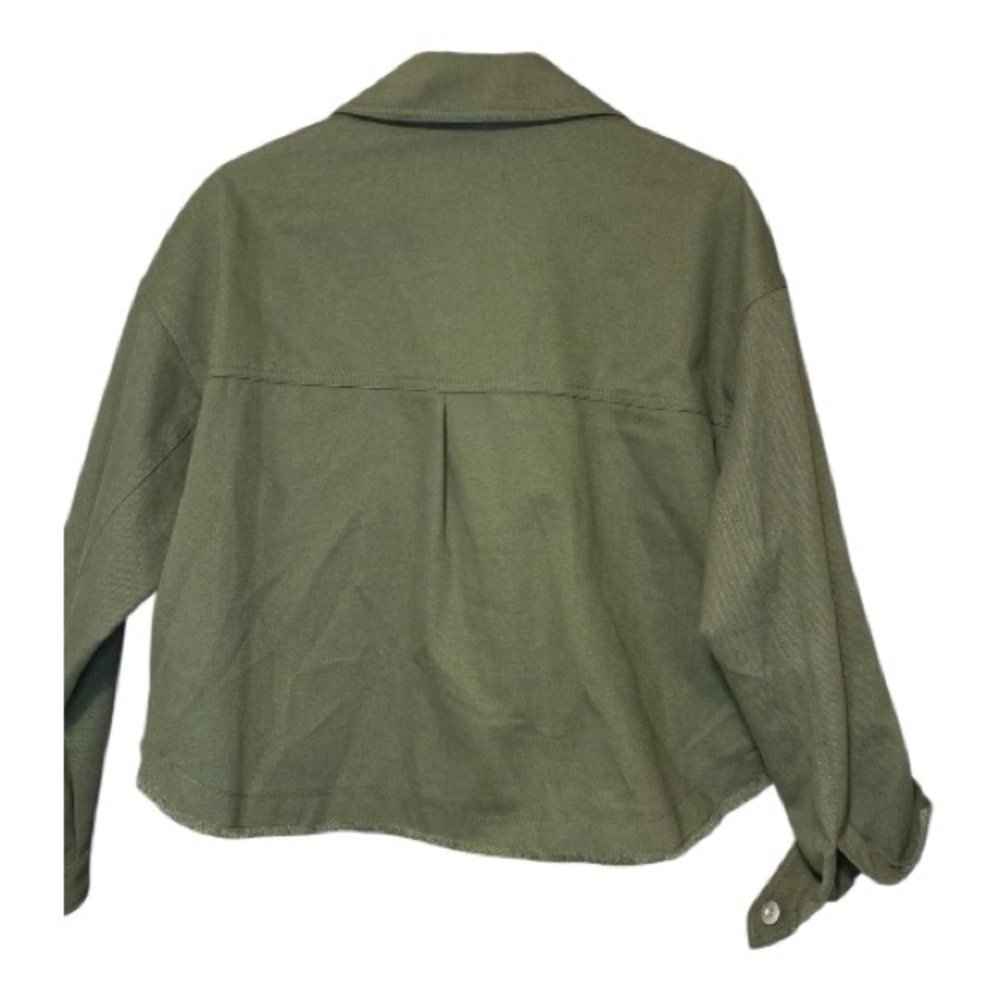 Zara Women's Olive Utility Jacket - Picture 2 of 4
